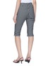 Back View - Click To Enlarge - POSSE - Gingham Capri Pants