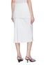 Back View - Click To Enlarge - POSSE - Embroidered Tulle Bias Cut Skirt