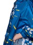  - RAINKISS - Japanese Blossom Graphic Print Hooded Rain Poncho