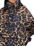  - RAINKISS - Dark Leopard Print Anorak Rain Jacket