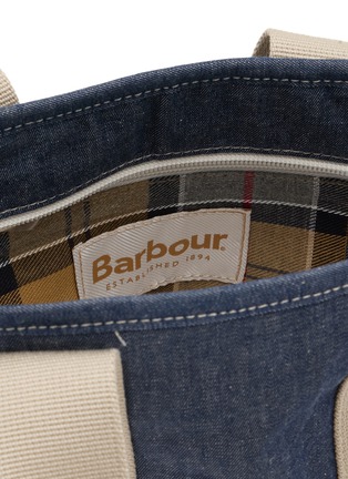 Detail View - Click To Enlarge - BARBOUR BAGS - Mini Mya Denim Tote Bag
