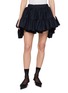BONBOM Panmer Tiered Wool Blend Mini Skirt