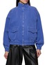 BONBOM Vintage Wash High Collar Work Jacket