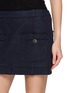  - BONBOM - Tweed Mini Skirt