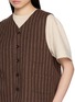  - FAFAMOON - Reversible Patchwork Panel Linen Cotton Vest
