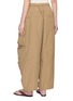 Back View - Click To Enlarge - FAFAMOON - Water Repellent Ankle Tie Cotton Blend Pants