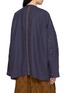 Back View - Click To Enlarge - FAFAMOON - Stitch Detail Patch Pocket Cotton Linen Jacket