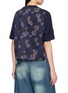 Back View - Click To Enlarge - FAFAMOON - Reversible Patchwork Cotton Linen Vest