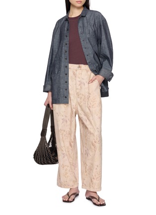 Figure View - Click To Enlarge - FAFAMOON - Uniform Workwear Cotton Shirt