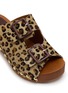 Detail View - Click To Enlarge - STRINGART - Two-buckle Suede Clogs