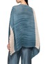 Back View - Click To Enlarge - DAPHNE VALENTE - Emimetron Pleated Stripe Panel Jacket