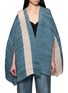 DAPHNE VALENTE Emimetron Pleated Stripe Panel Jacket