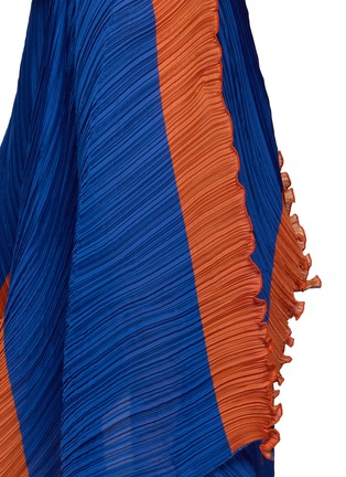  - DAPHNE VALENTE - Knossos Pleated Colour Block Asymmetric Hem Dress