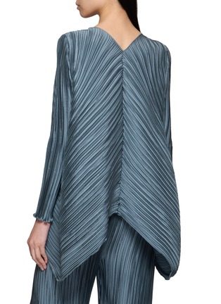 Back View - Click To Enlarge - DAPHNE VALENTE - Synergy Pleated Jacket