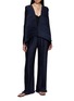 Figure View - Click To Enlarge - DAPHNE VALENTE - Synergy Pleated Jacket