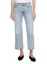 TOTEME Kick Flare Cropped Cotton Denim Jeans