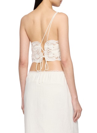 Back View - Click To Enlarge - POSSE - Darya Broderie Anglaise Top