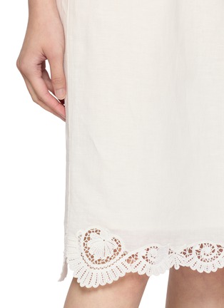  - POSSE - Darya Broderie Anglaise Hem Midi Skirt