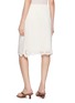 Back View - Click To Enlarge - POSSE - Darya Broderie Anglaise Hem Midi Skirt