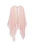 GAYNOR BONGARD Fringe-Edge Linen Cape