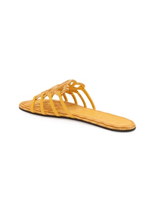  - LOEWE - Petal Anagram Embroidered Canvas Slides
