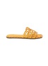 Main View - Click To Enlarge - LOEWE - Petal Anagram Embroidered Canvas Slides