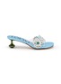 Main View - Click To Enlarge - LOEWE - Toy 45 Crystal Flower Sandals