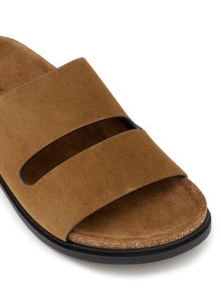 Detail View - Click To Enlarge - THE ROW - Band Suede Sandals