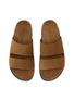 Figure View - Click To Enlarge - THE ROW - Band Suede Sandals