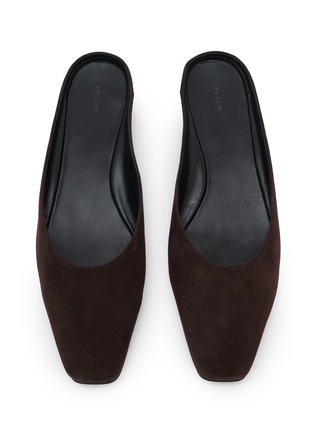Figure View - Click To Enlarge - THE ROW - June Suede Mules