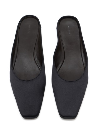 Figure View - Click To Enlarge - THE ROW - June Satin Mules