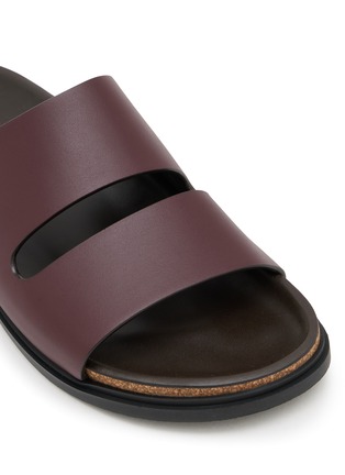 Detail View - Click To Enlarge - THE ROW - Band Suede Sandals