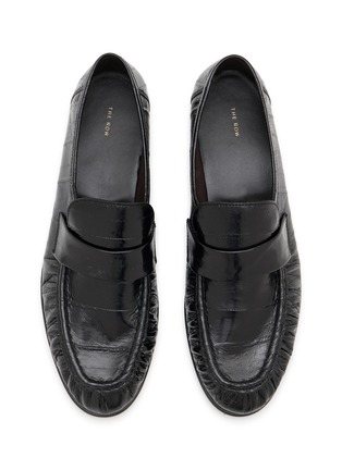 Figure View - Click To Enlarge - THE ROW - Eelskin Leather Loafer