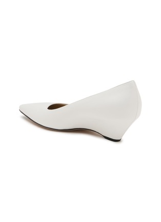 Detail View - Click To Enlarge - THE ROW - Liisa 35 Leather Pupms