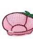 Detail View - Click To Enlarge - MERCEDES SALAZAR - Amazon Strawberry Raffia Bread Basket