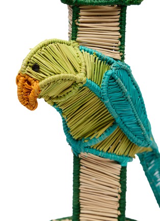 Detail View - Click To Enlarge - MERCEDES SALAZAR - Amazon Song Raffia Lamp