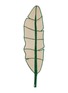 MERCEDES SALAZAR Jungle Leaf Raffia Tray