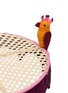 Detail View - Click To Enlarge - MERCEDES SALAZAR - Two Cacatuas Raffia Cake Stand