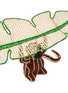 Detail View - Click To Enlarge - MERCEDES SALAZAR - Leaf Spirit Raffia Tray