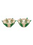 Main View - Click To Enlarge - MERCEDES SALAZAR - Mini Jungle Leaf Raffia Bread Basket — Set Of 2