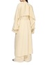 Back View - Click To Enlarge - RUOHAN - Ulva Draped Drawstring Trench Coat