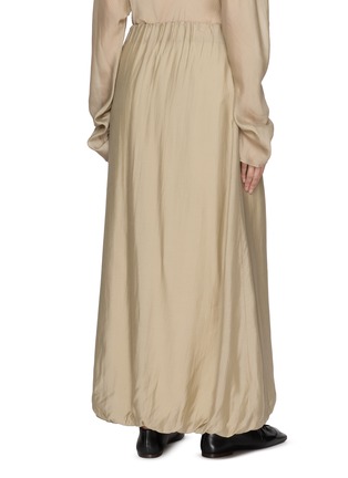 Back View - Click To Enlarge - RUOHAN - Auvra Pleated Maxi Skirt