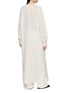 Back View - Click To Enlarge - RUOHAN - Kea Slip Top Sheer Embroidered Cardigan Set