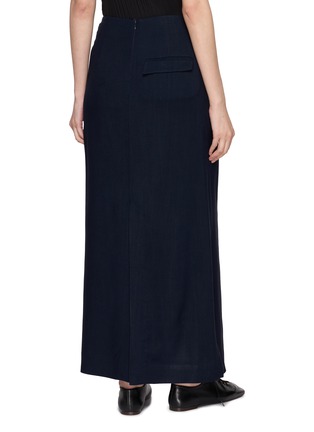 Back View - Click To Enlarge - RUOHAN - Woven Pencil Skirt