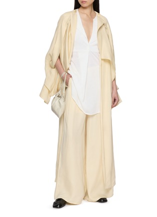 Figure View - Click To Enlarge - RUOHAN - Satin Lounge Trousers