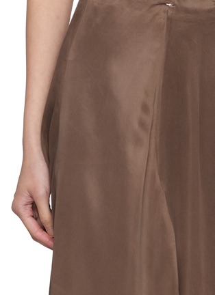  - RUOHAN - Assu Asymmetrical Maxi Skirt