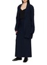 Figure View - Click To Enlarge - RUOHAN - Single Breasted Notch Lapel Tailored Suit Jacket