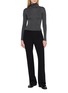 Figure View - Click To Enlarge - THE ROW - Fabien Silk Flared Pants