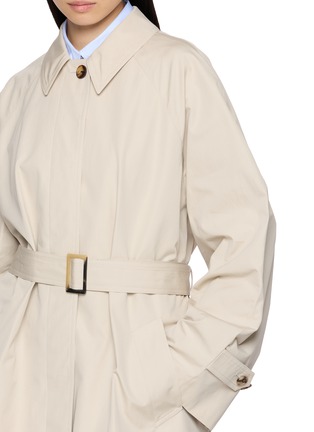  - THE ROW - Amaya Belted Washed Cotton Car Coat
