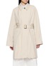THE ROW Amaya Belted Washed Cotton Car Coat